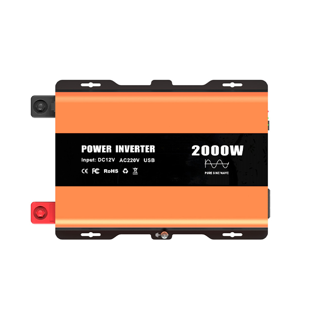 ピュアサイン波 インバーター 2000W DC 12V/24V ～ 交流 110V/220V 50Hz/60Hz 車電圧用インバーター電力変換器